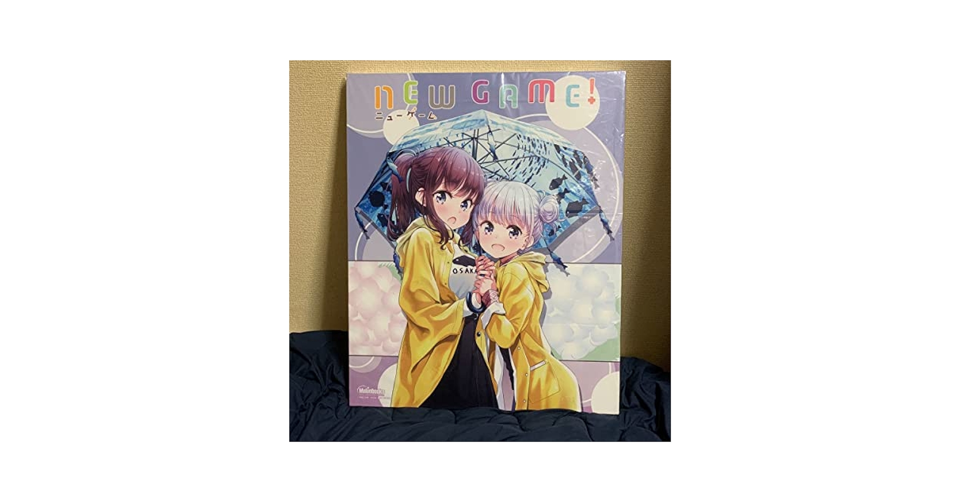 Amazon.co.jp: NEW GAME 涼風青葉滝本ひふみキャンバスアート