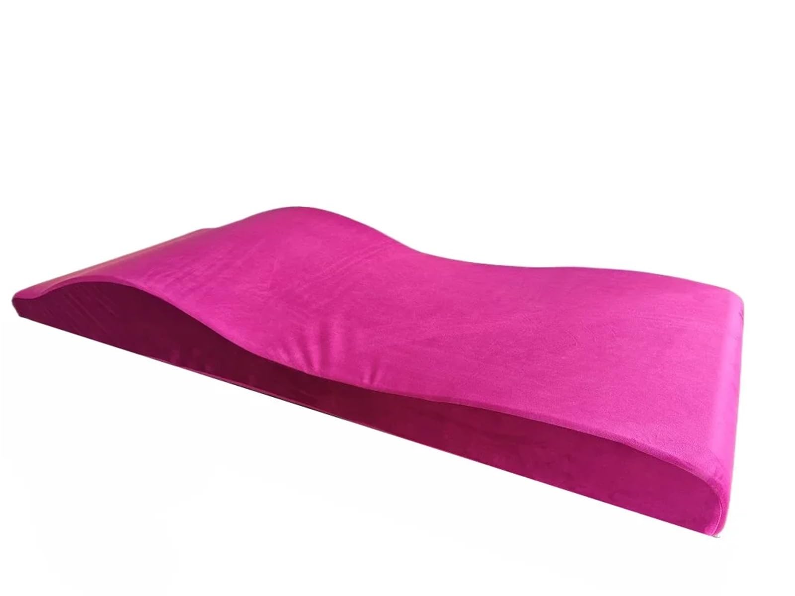 Topper for Massage Bed Massage Mattress And Cover Wave Memory Foam Bed Salon Spa Curved Beauty(Rose Mattress)