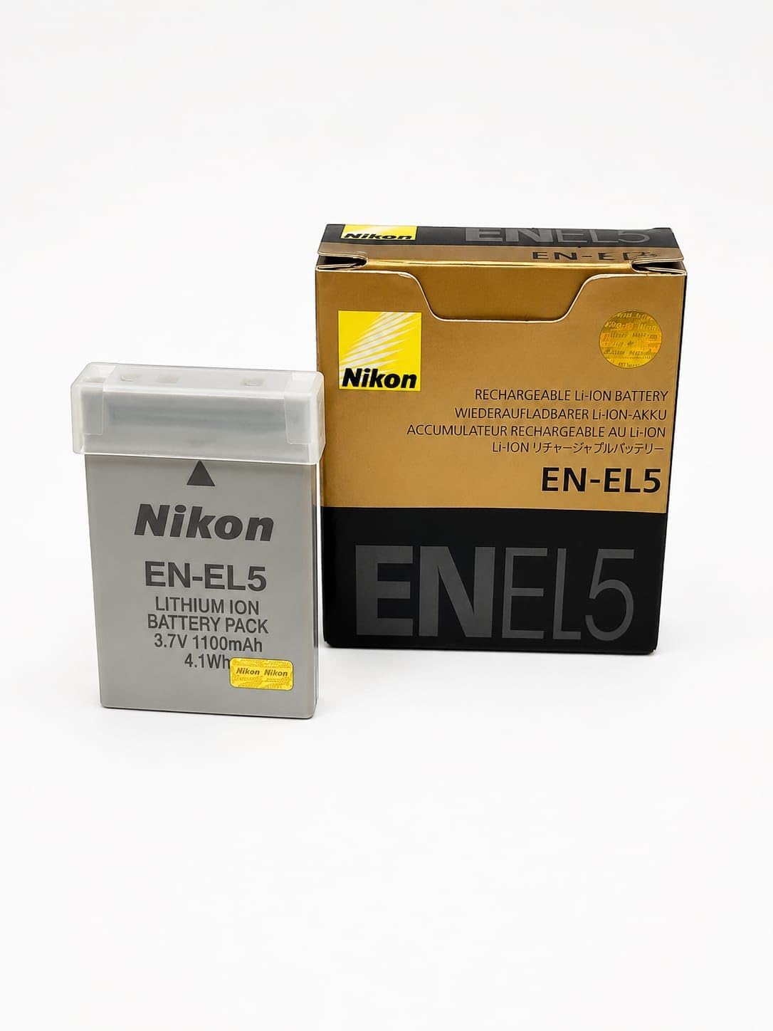 Designed for EN-EL5 Rechargeable Li-Ion 1100mAh Battery for Nikon COOLPIX Digital Cameras | 3.7V Replacement Camera Battery, (Pack of 1)-picture-27