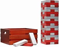 Vista 37 de Tailgating Pros Maderas gigantes de primera calidad con caja manchada: ¡elige los colores de tu equipo! Juego de patio al aire libre gigante