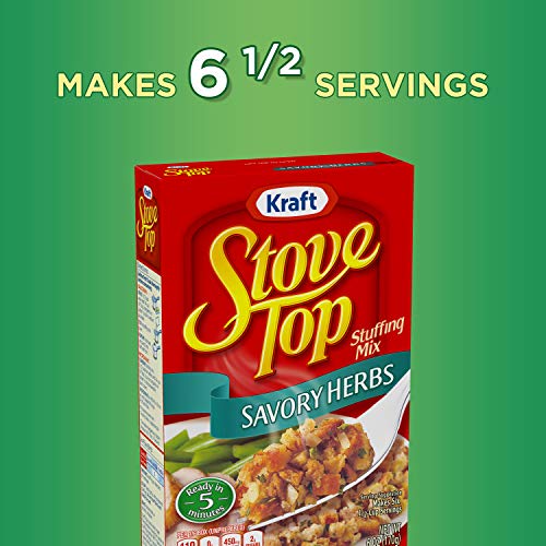 Image of Stove Top Savory Herb Stuffing Mix (6 oz Boxes, Pack of 12)