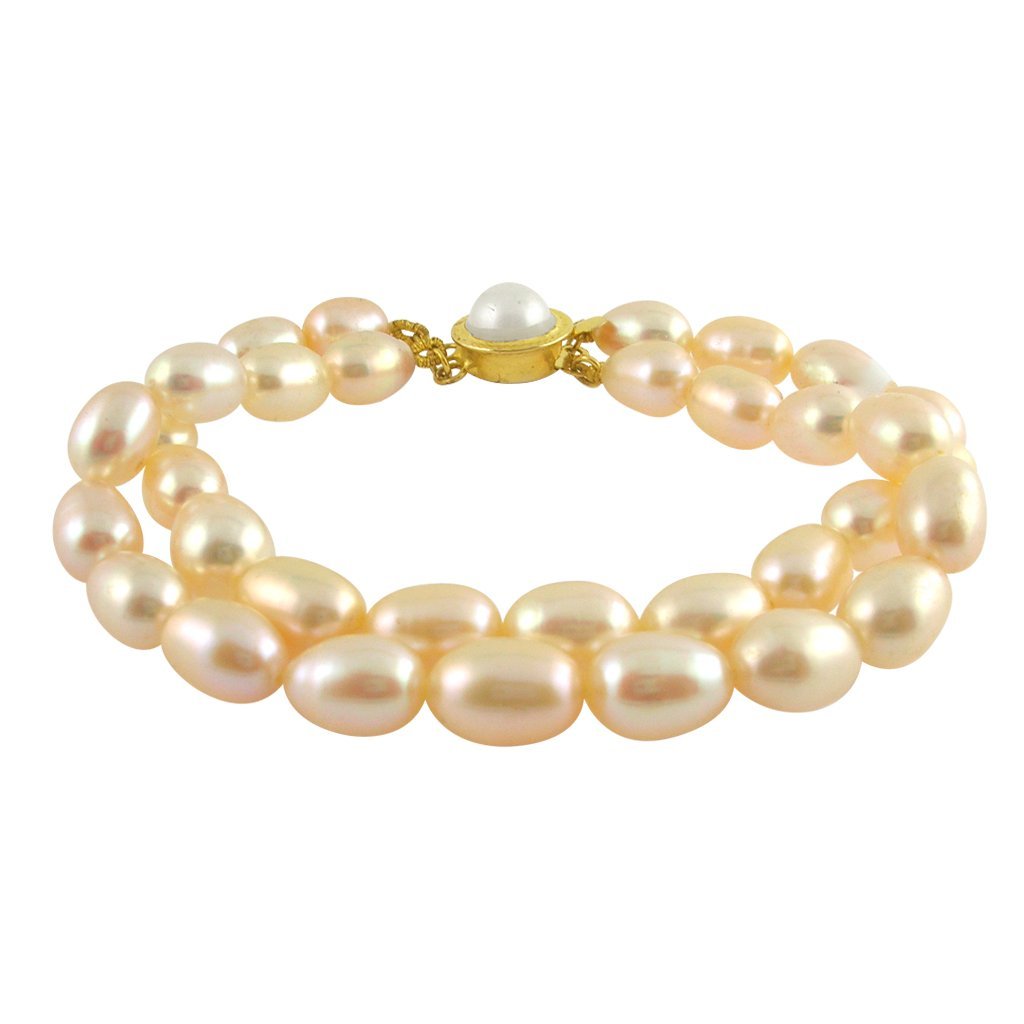 See full amazon price history chart for Sri Jagdamba Pearls Dealer 2 String Peach Pearl Bracelet for Women and Girls | Oval Freshwater Pearls 4-5MM | Length 6 To 8 Inches | With Certificate Of Authenticity of Pearls Sri Jagdamba Pearls Dealer 2 String Peach Pearl Bracelet for Women and Girls | Oval Freshwater Pearls 4-5MM | Length 6 To 8 Inches | With Certificate Of Authenticity of Pearls (B00FJYLFEM) Amazon Price History, Amazon Price Tracker