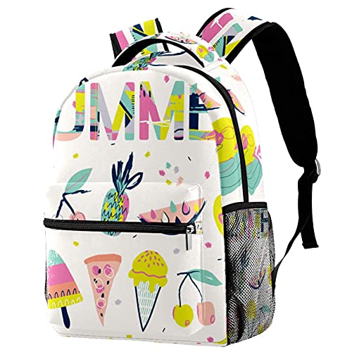 Sac à dos de voyage avec porte-bouteille enfants taille unique
