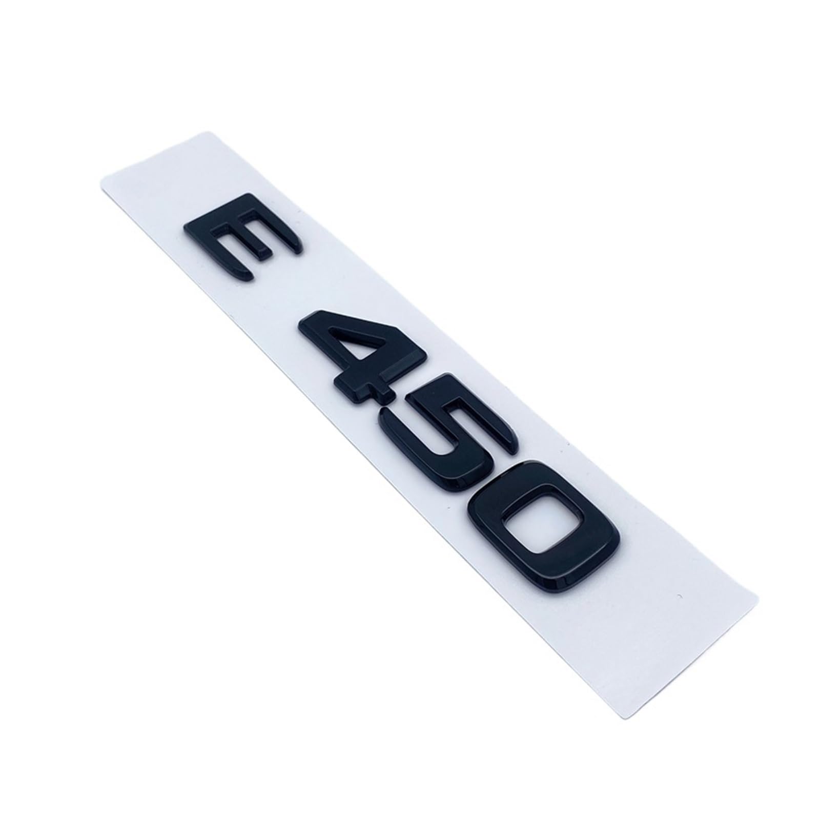 Badge Arrière E-Class Badge E200 Chromé Mercedes - Autocollant 3D ABS Pour Coffre W212 W213 W211 - Argent Chromé Décoration Coffre Voiture