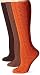 Muk Luks Women's Microfiber Knee High Socks 3-Pack