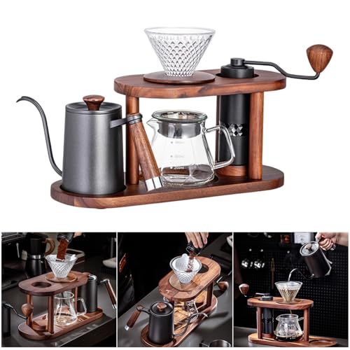 Ensemble de cafetière à verser le cadeau esthétique idéal