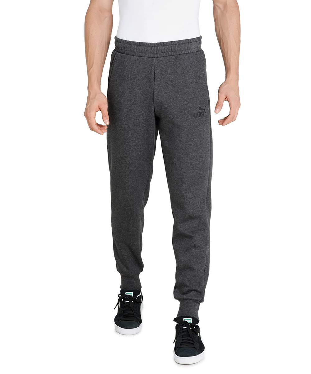 Men Essential Logo Knitted Mid Rise Fitted Trackpant-image-29