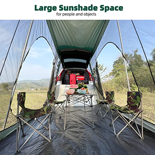 Forceatt Portable Suv 6'X11'+ Tent For Hatchback, Tailgate Bed, Rear Door And Vans, Shade Car Canopy Car Awning Sun Shelter For Camping Picnics And Outdoor #TOP2