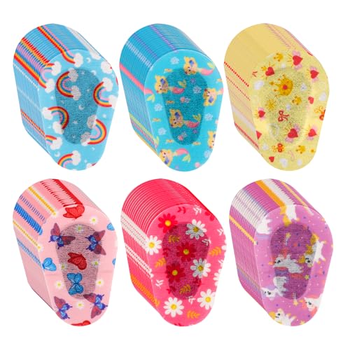 LUTER 120 Pièces de Pansements Oculaires, Patch Adhésif pour les Yeux pour Enfants Cache Oeil Adhésif en Coton Bloquant la Lumière d'Été pour Enfant