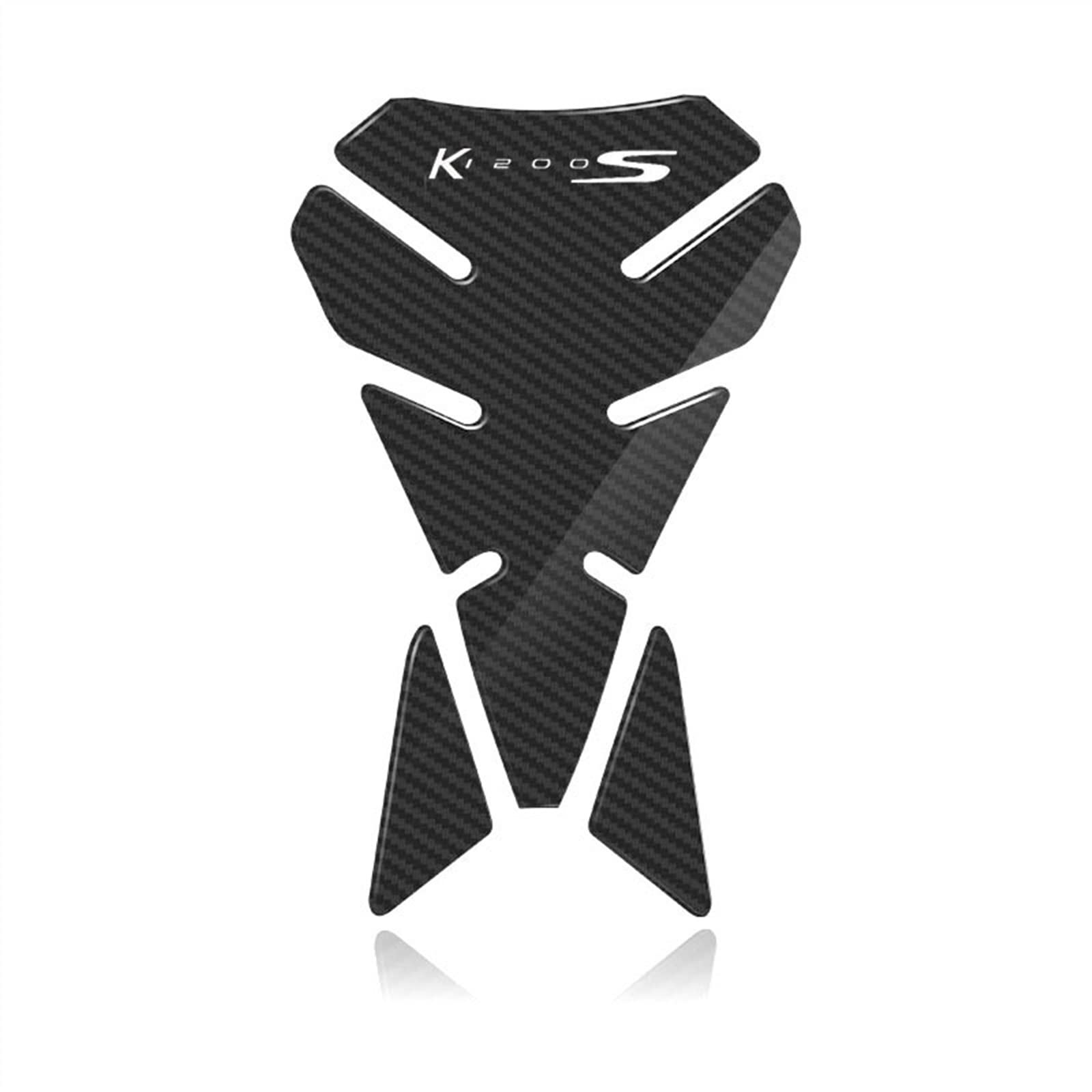 Stickers carbone 3D K1200S pour protéger votre réservoir en balade