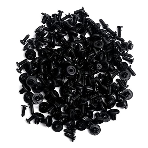 Rivets en plastique pour fixation de trou de 6 mm robustes pour habillage et panneaux