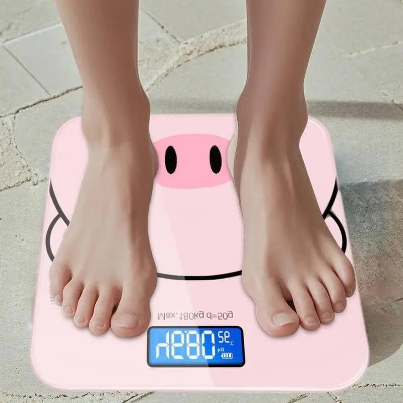 Mann Mart‚Smart Digital Bathroom Scale: Accurate Weight Tracking with USB Charging & Sleek Design-image-44