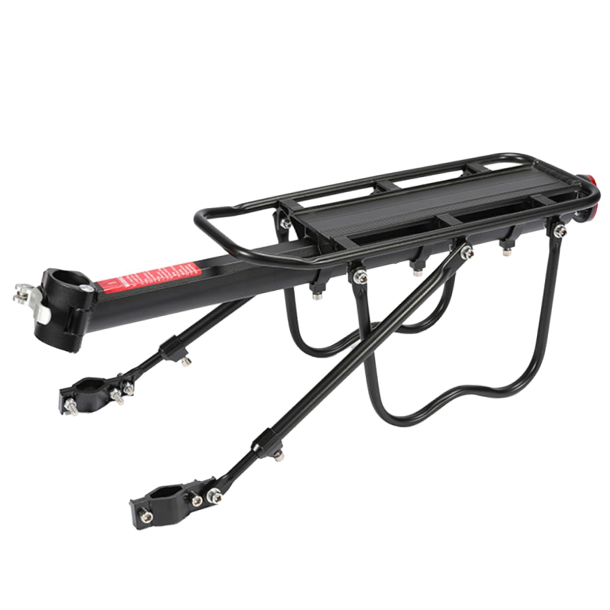 ifundom Practical Bike Carrier Rack Lightweight Mountain Bike Cargo Rack for Easy Installation for Outdoors Travel Includes Installation Tool and Manual