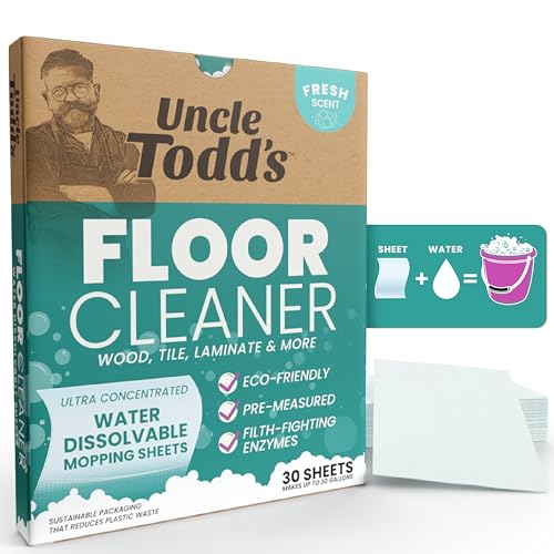 Uncle Todd's Ultra Concentrated Floor Cleaner Sheets