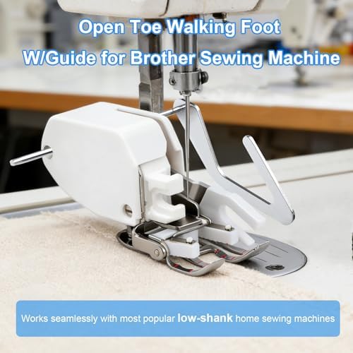 Open Toe Walking Foot, Compatible with Brother Sewing Machine Detail
