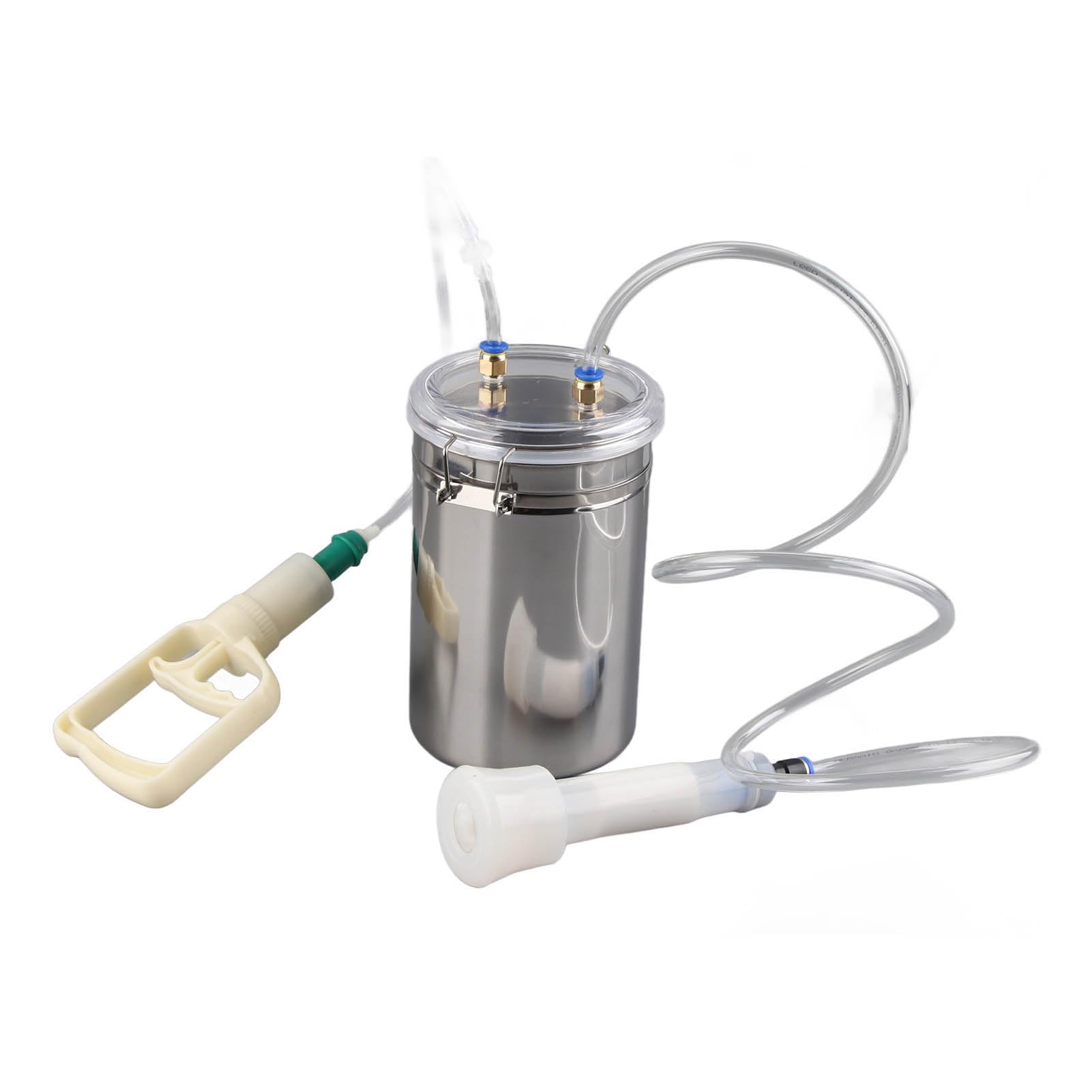 Machine à Traire Manuelle 2L, Kit Portable en Acier Inoxydable