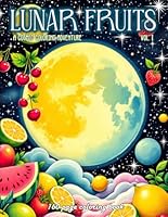 Lunar Fruits: Cosmic Fruit & Galaxy Space Art Coloring Book for Kids & Adults Stress Relief: Vol 1: A Cosmic Coloring Adventure B0F6D82YKB Book Cover