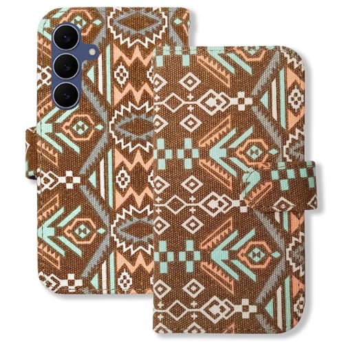 sslink Galaxy S25 FE SM-S731B �Ή� �蒠�^ �P�[�X (�u���E���I�����W) �l�C�e�B�u�� �G�X�j�b�N �t�@�u���b�N ���n PU ���U�[ �_�C�A���[�^�C�v ���J�� �J�[�h���[ �X�^���h�@�\ �t���b�v �J�o�[ �X�}�z �X�}�[�g�t�H��