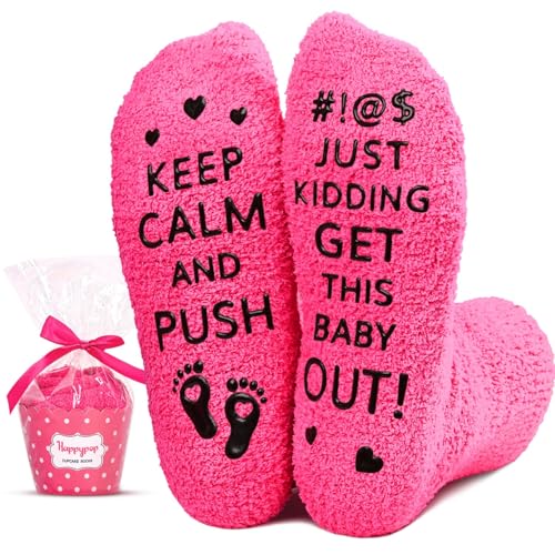Image of HAPPYPOP Pregnancy Gifts for Women - Pregnant Mom Socks, Expecting Mother's Day Gifts, IVF Gifts