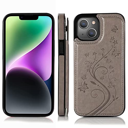 Étui en cuir iPhone 15 Plus de qualité supérieure avec verre trempé - 3