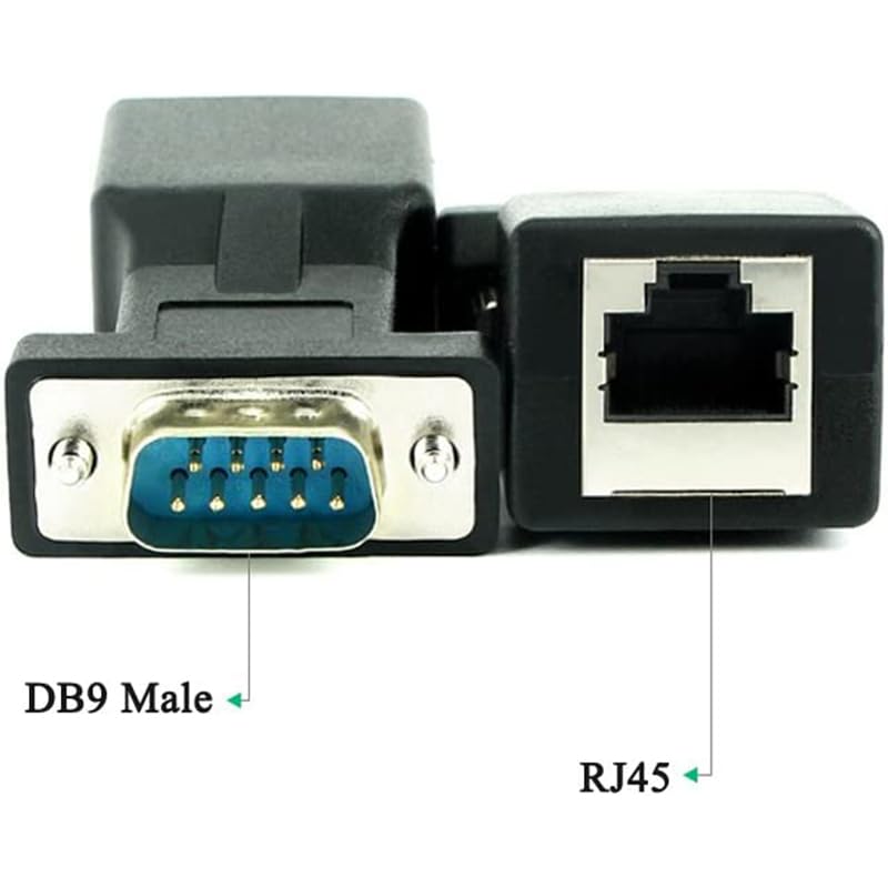 Wiring Connecting Terminals - VGA Switch RJ45 Connector Cable Turn VGA Cable Connector Display Turn VGA Cable Joint Extender
