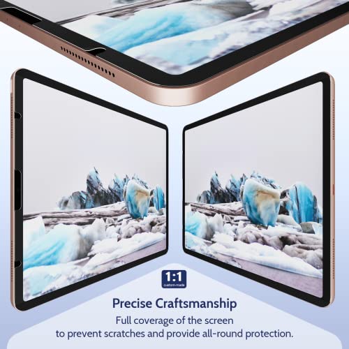 Image of Peslv 2 Pack Magnetic Screen Protector for iPad Pro 12.9 Inch 2018-2022, Feel Like Writing Drawing On Paper, Removable Matte Anti Glare