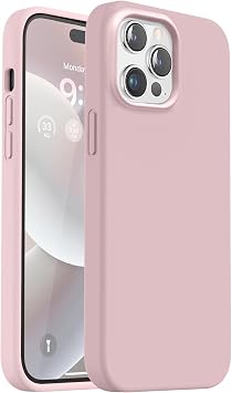 iPhone 15 Pro ile Uyumlu  i Kadife Lansman Silikon K l f   Kamera Korumal , Darbe Emici, Premium Yumu ak Kapak Pudra
