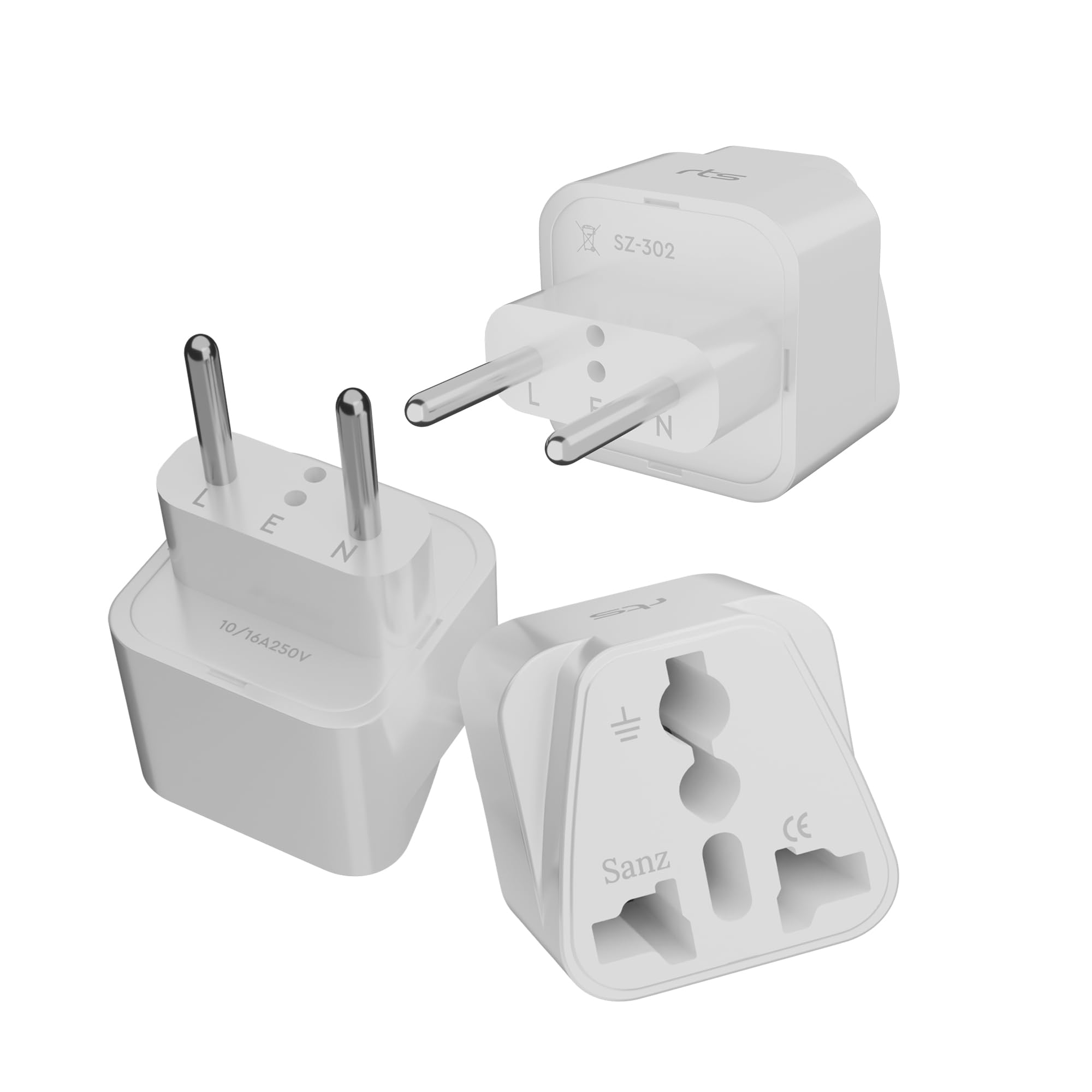 rts UK Adapter for Indian Pins, India to UK UAE, Hong Kong, Dubai, UK Power Adapter Converter- Type G - Perfect for Laptop, Camera, Phones, Chargers, iPhone, tablets, Bluetooth speakers White (1 Pack) — Amazon image 25