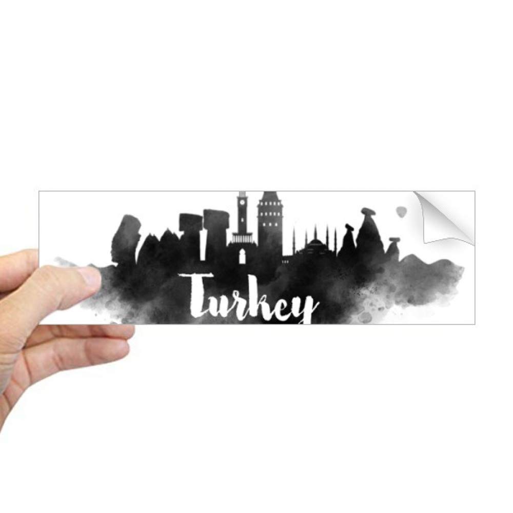 Sticker rectangulaire fenêtre Turquie aux finitions soignées