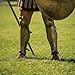 Greek Hoplite Full Body Armor - Corinthian Helmet,Muscle Cuirass,Greek Shield – Fully Wearable Cosplay Armor Costume for Medieval Reenactments & Display
