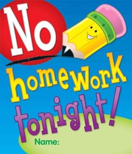 Tonight n. Homework certificati by Carson-Dellosa