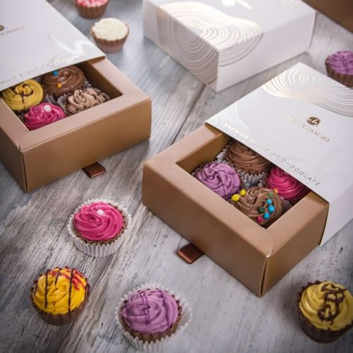 Cupcakes americani 6 x - cioccolato | festa |