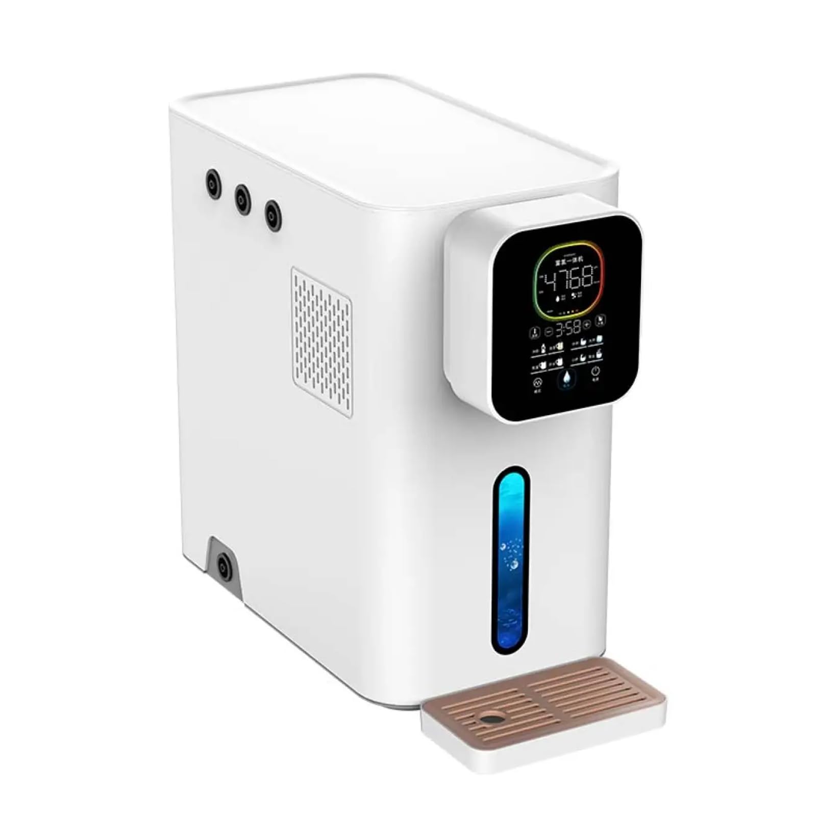 Fxnfxla Hydrogen Rich Water Machine For Hydrogen Inhalation And Hydrogen Water Drinking, 3000 Ppb+ Hydrogen Water Generator, 99.99% High Purity Hydrogen Inhaler