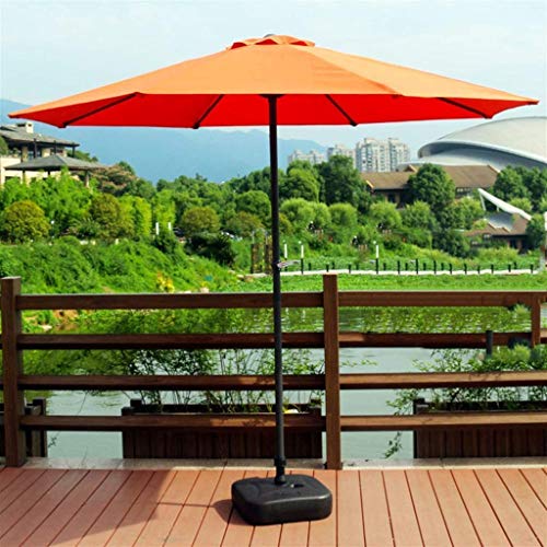 Parasol droit avec poteau métal CLSDRZC idéal pour repas de famille