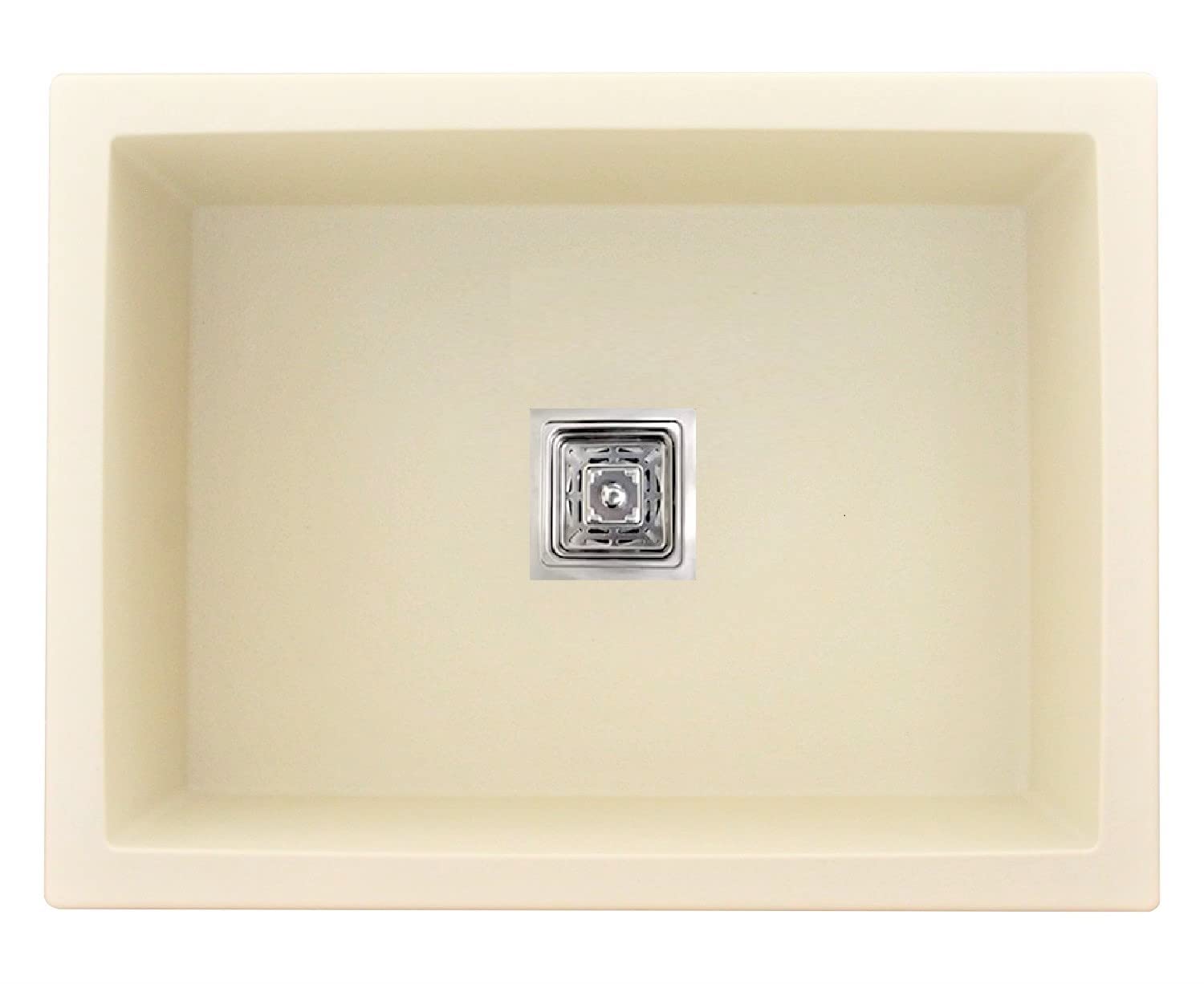 VACLIX HANDMADE SINGLE BOWL 10'' (Quartz 24'' x 18'' x 10'' BLACK)