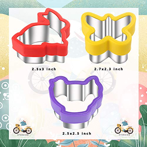 Easter Cookie Cutters 9 Pcs Spring Cookie Cutters Easter Cookie Cutters Shapes Medium Size Etersion #TOP4
