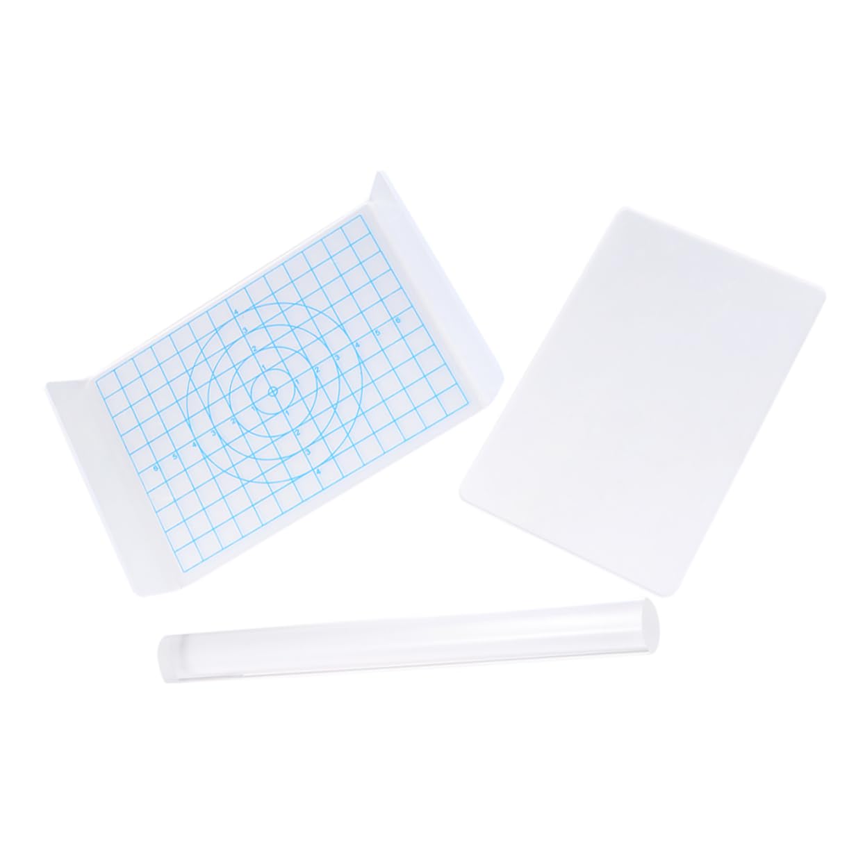 CIMAXIC Modeling Clay Tools 1 Set of Pottery Clay Tools Includes Acrylic Roller Board for Art Craft and DIY Projects