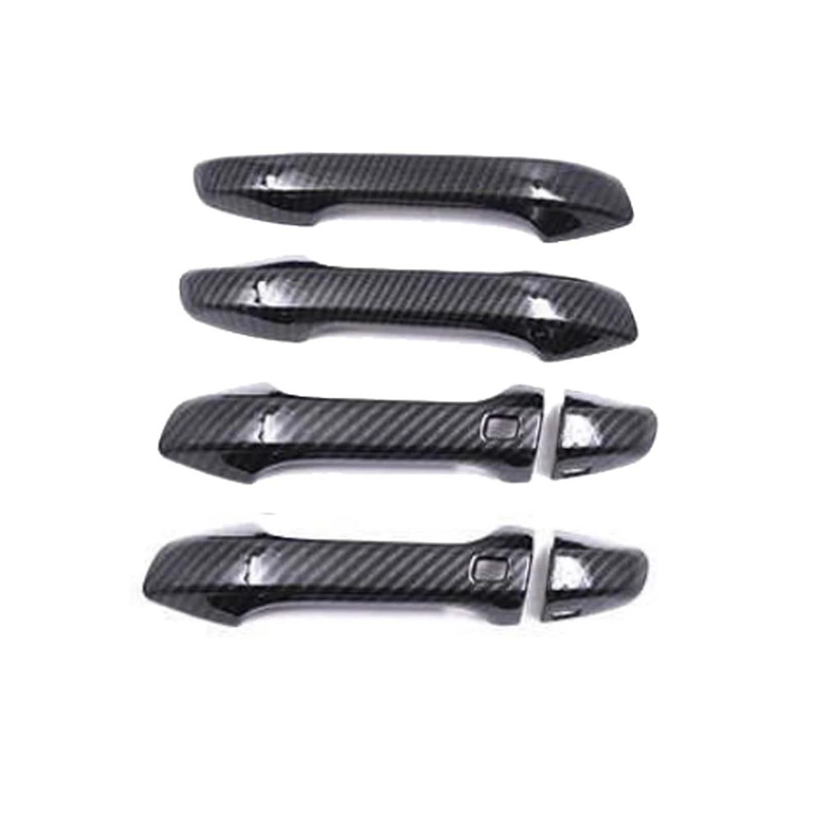 Hrqctim B 2 Button 4 Door Car Door Handle Cover Trim Cap Stickers For Kia For Forte K3 For Cerato Bd 2019-2023(B 2 Button 4 Door)