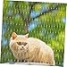 BESPORTBLE 1set Nylon Cat Netting for Balcony Safety Lightweight Pet Protective Net Secure Mesh Prevents Falls for Outdoor Use Tightly Woven Design