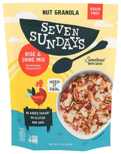 Seven Sundays Granola Rise and Shine 8 oz (Pack of 6)