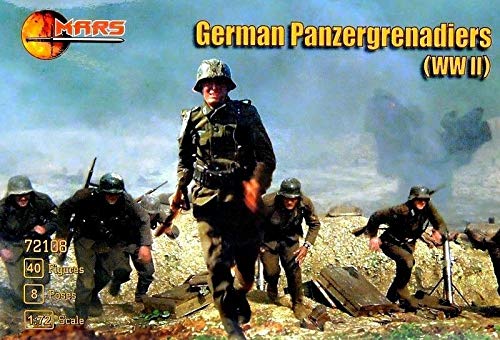 Mars Figures Luftwaffe Field y División Élite Alemana 1/72 miniatura 4