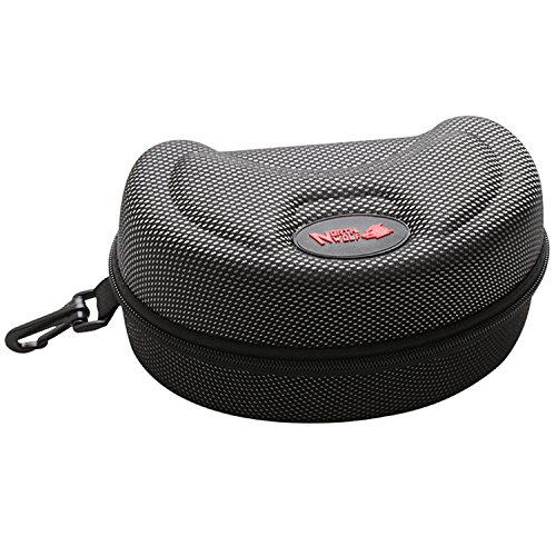 GDRAVEN Maille Fermeture Éclair Coque rigide Sac Boîte d'hiver Moto Ski Goggle Lunettes de protection étui à lunettes