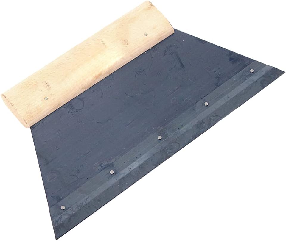 PVC Plastic Sports Floor Glue Special Scraper Gluing Scraper Tool Daubing Scraper Ruler Scraper Teeth (28mm)