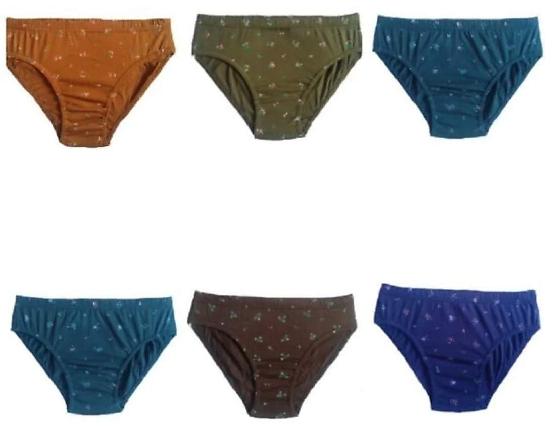Josh Women's Cotton Print Panty (Multicolour, 105) Pack Of-6-image-5