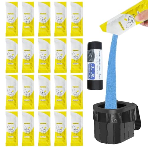Coagulant éliminant les odeurs gel de toilette camping et survie outdoor