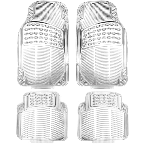 HOIONISPT Aluminum Universal Car Floor Mats All Weather Car Mats ...