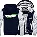 Produktbild dhyw Herren Hoodies Pullover für Fendt Print Winter Fleece Jacken Mäntel Warmer Dicker Reißverschluss Kapuzen Sweatshirts Tops für Herren-C||M