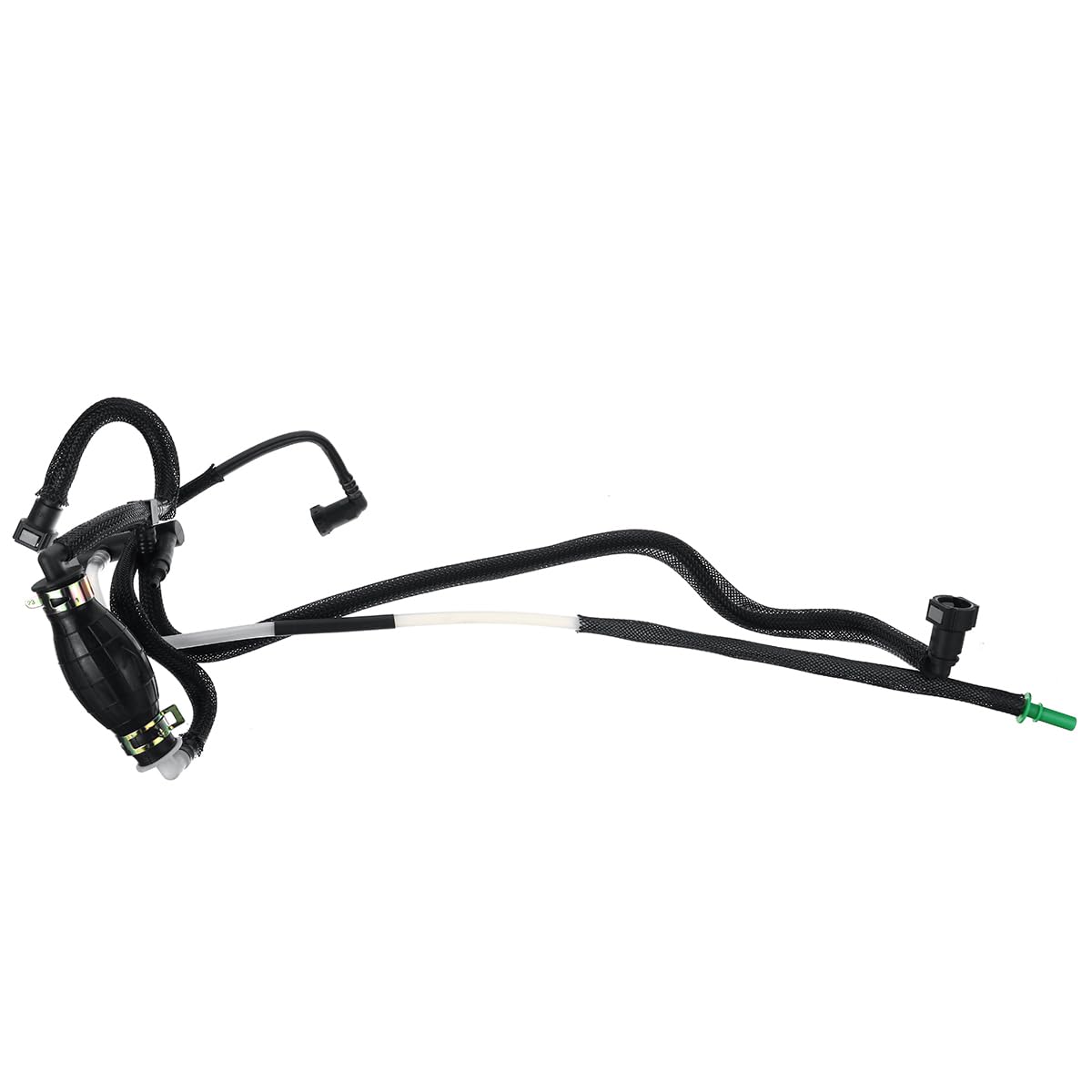 Tubo carburante Tubo ritorno olio Tubo carburante con primer, for Ford, Fiesta, Fusion 1.4 Tdci 03-12 2S6Q9D350AF 1501910 1574.S8 Tubo di ritorno del carburante del motore