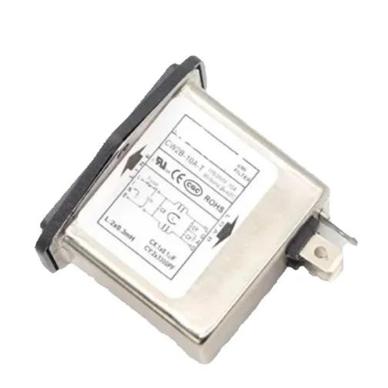 Filtro de potencia CW2B-10A-T monofásico contra interferencias 3