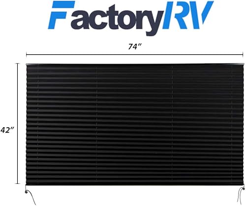 Miniatura 2 de Pantalla plisada, color negro